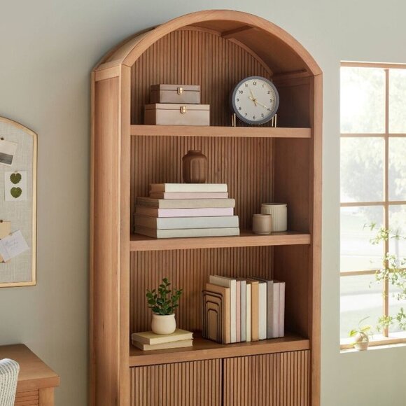 Hearth & Hand Magnolia Round Decorative Tabletop Clock Gray Brass - Target 2022 - Picture 2 of 5